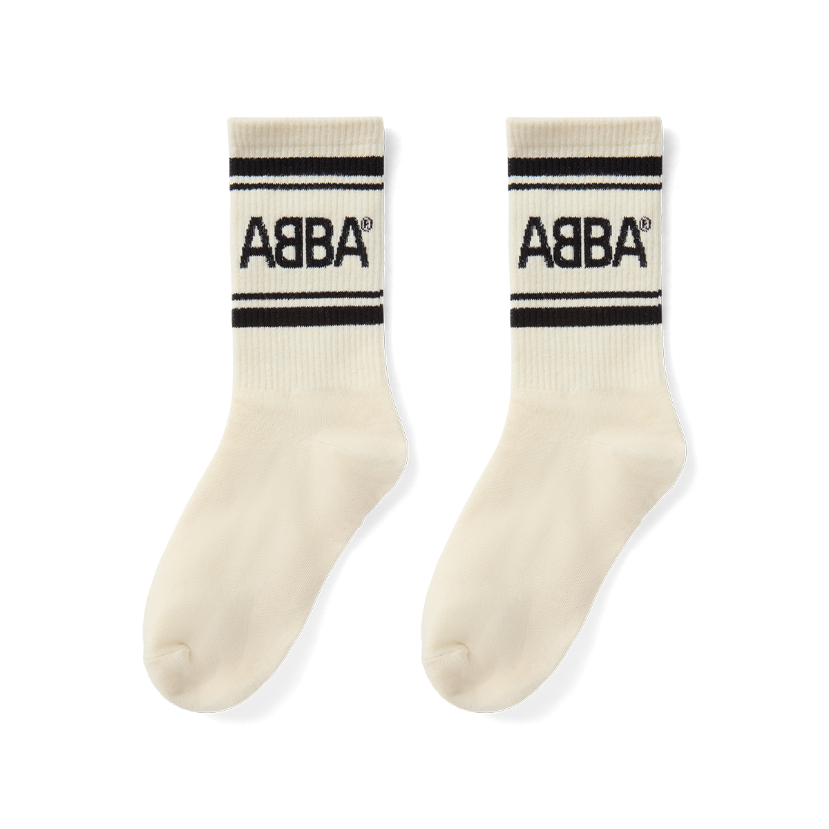Sport Socks (Black/Off-White)