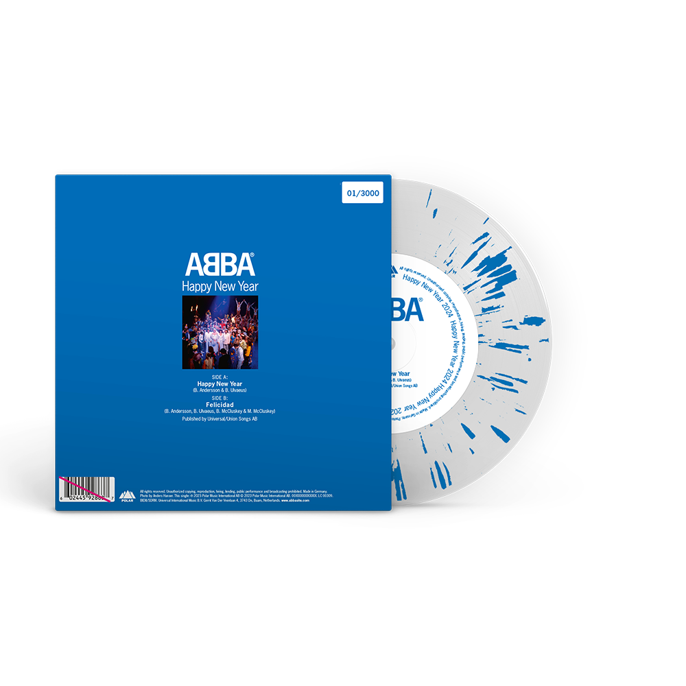 Happy New Year (7″ Single 2024) ABBA Official Store