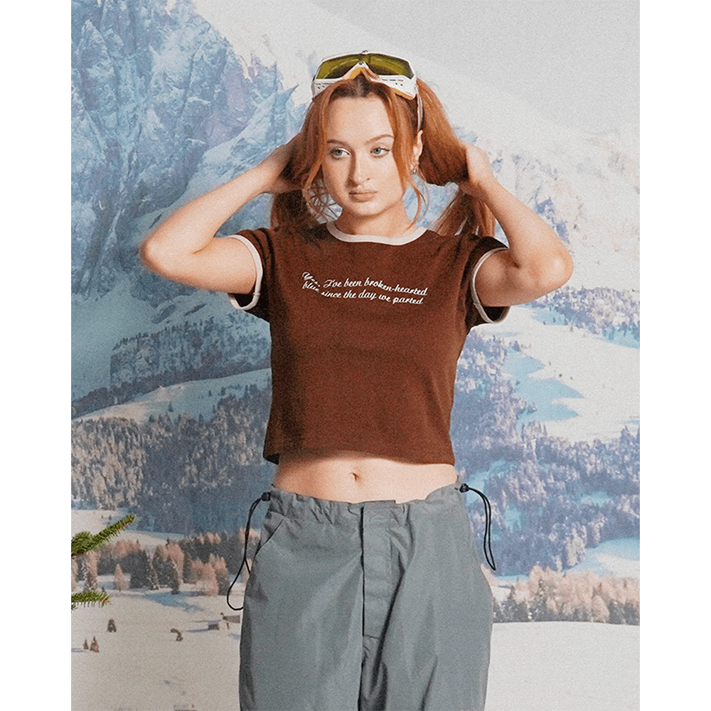 'Mamma Mia' Ringer Baby Tee-4