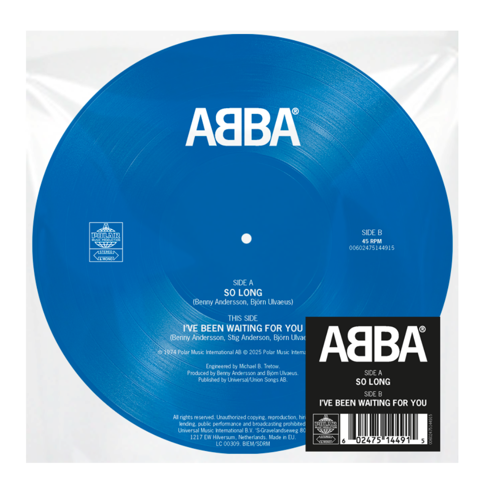 So Long / I’ve Been Waiting For You (7" Picture Disc) Back